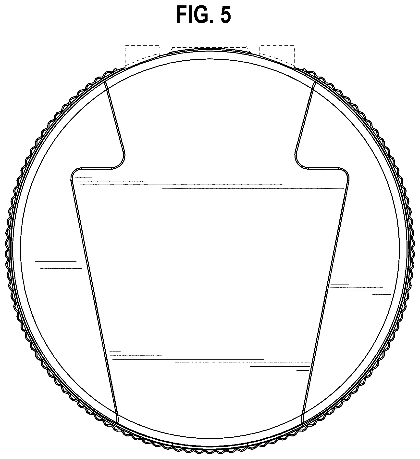 Patent USD1000276 Figure 4 – Closure for a container