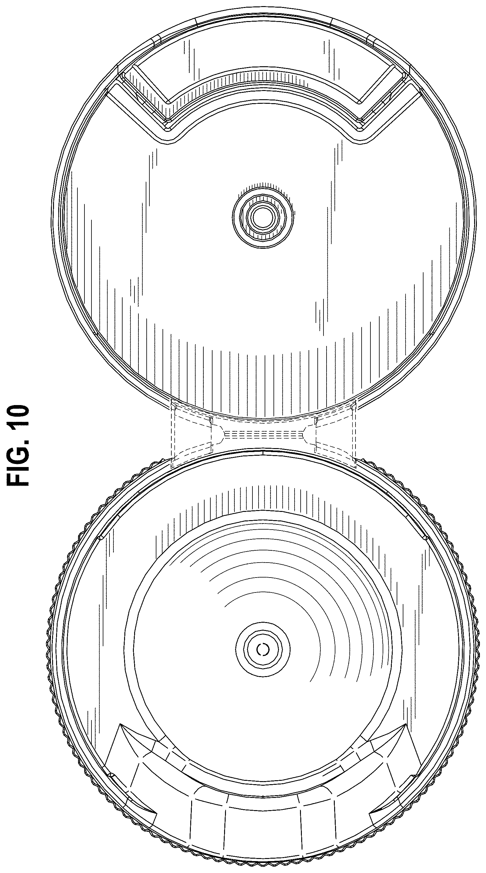 Patent USD1000276 Figure 8 – Closure for a container