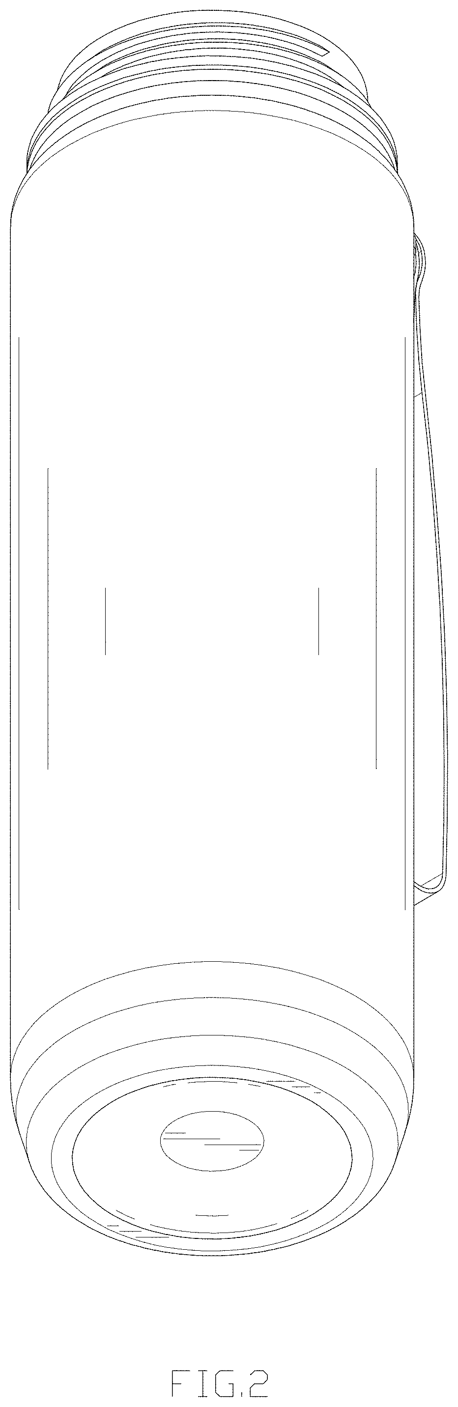 Patent USD1000278 Figure 2 – Water bottle