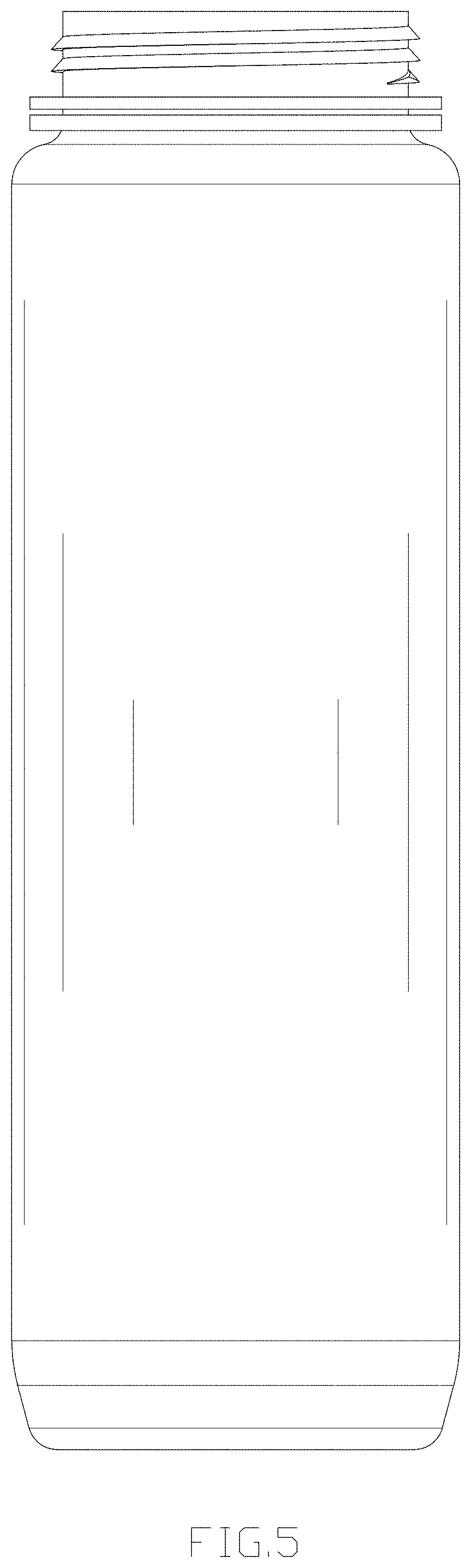 Patent USD1000278 Figure 5 – Water bottle