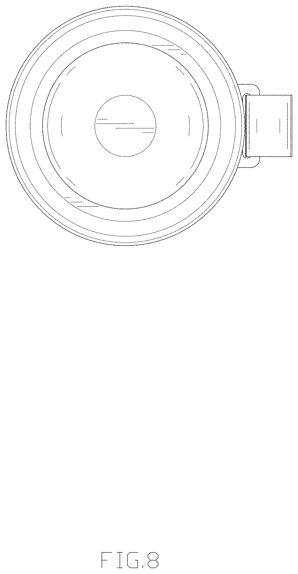 Patent USD1000278 Figure 8 – Water bottle