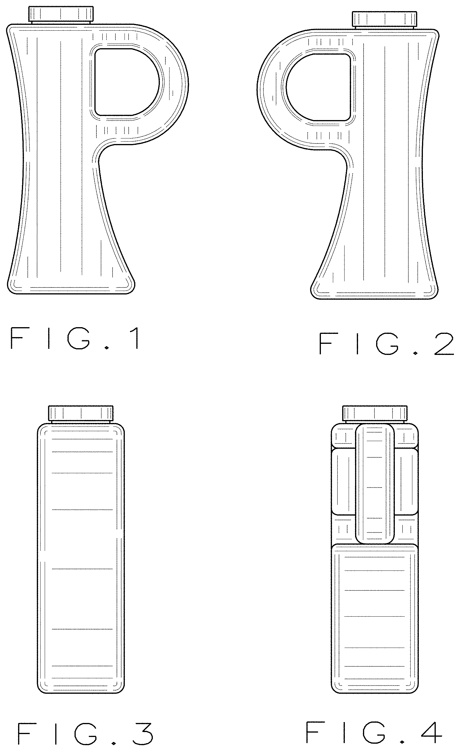 Patent USD1000279 Figure 1 – Fluid container