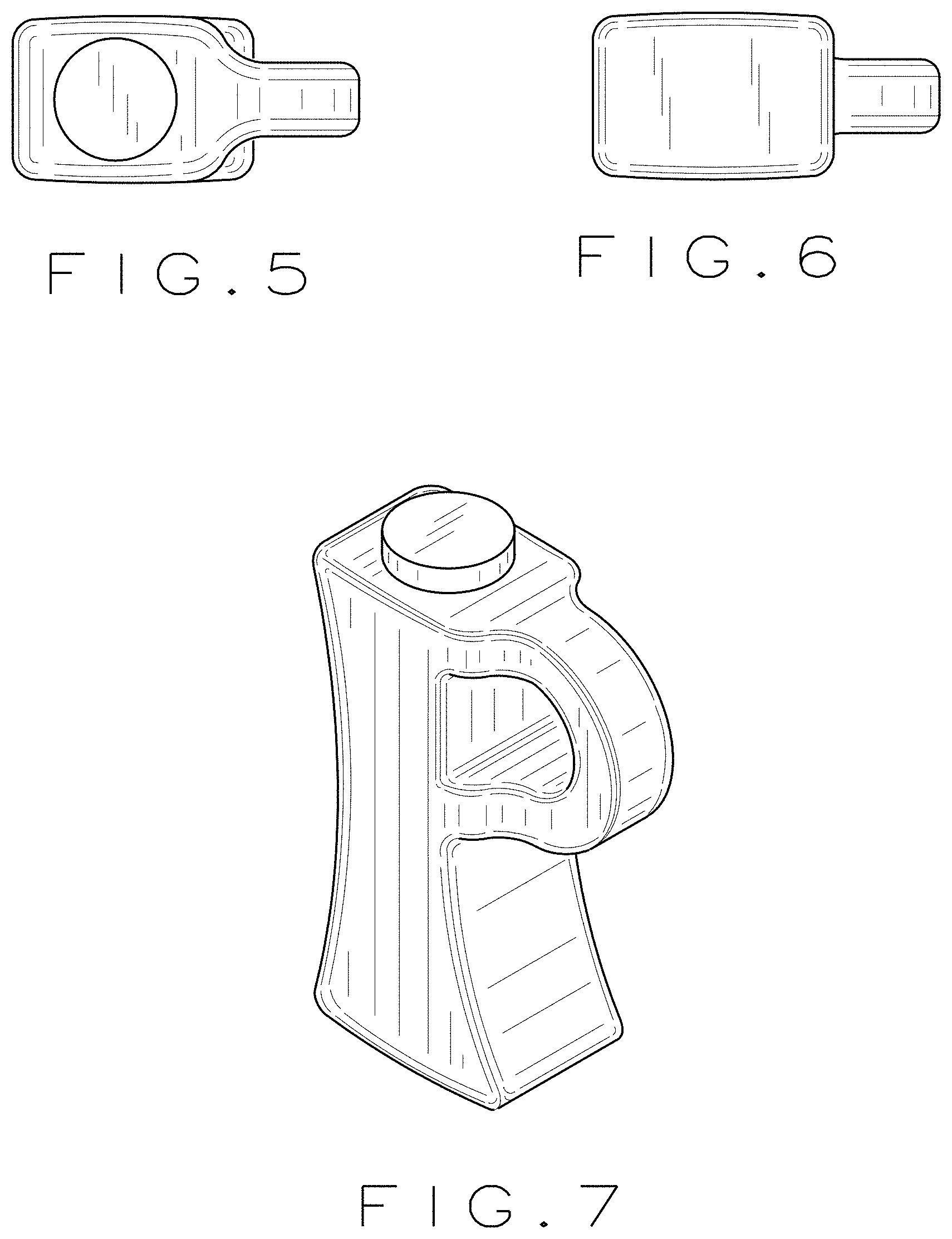 Patent USD1000279 Figure 2 – Fluid container