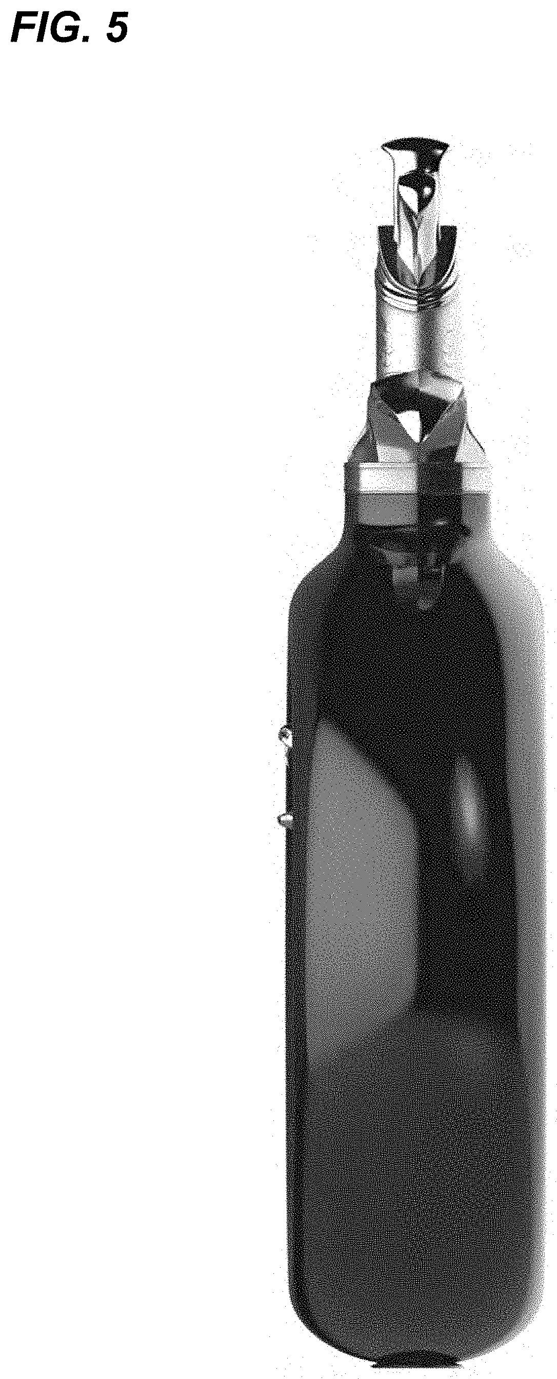 Patent USD1000281 Figure 5 – Bottle
