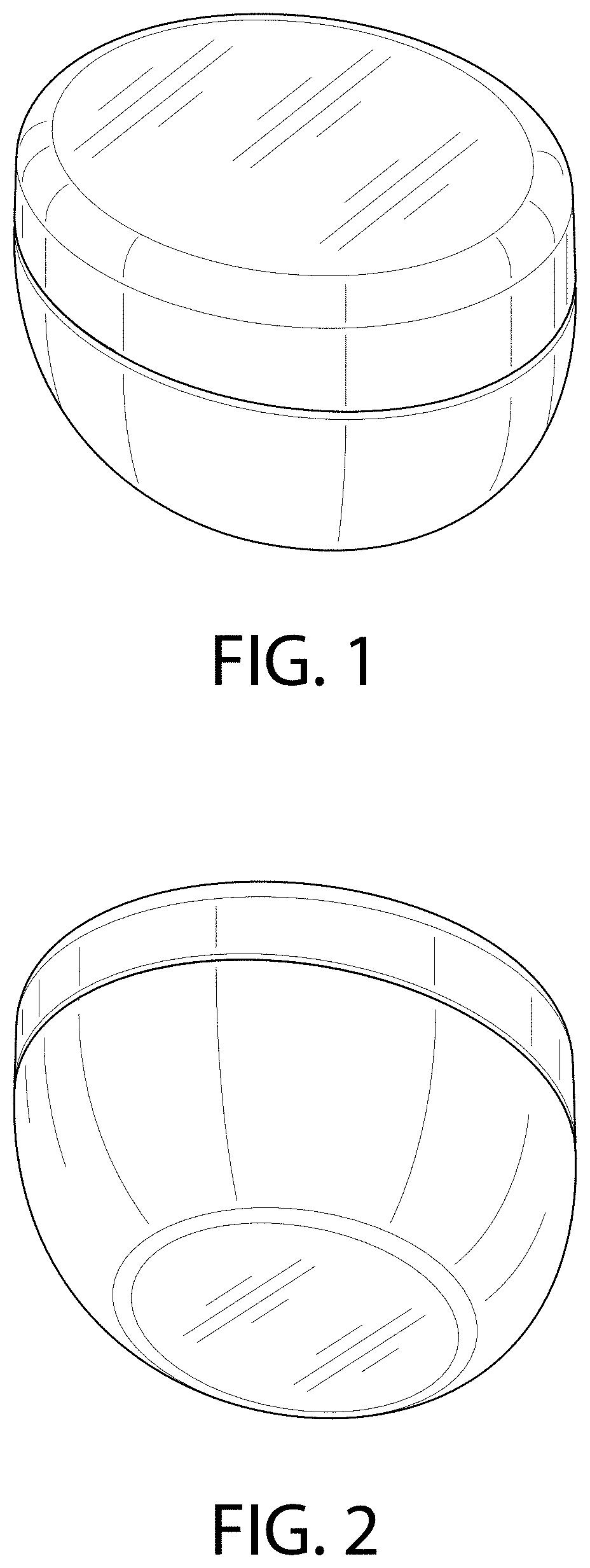 Patent USD1000282 Figure 1 – Jar
