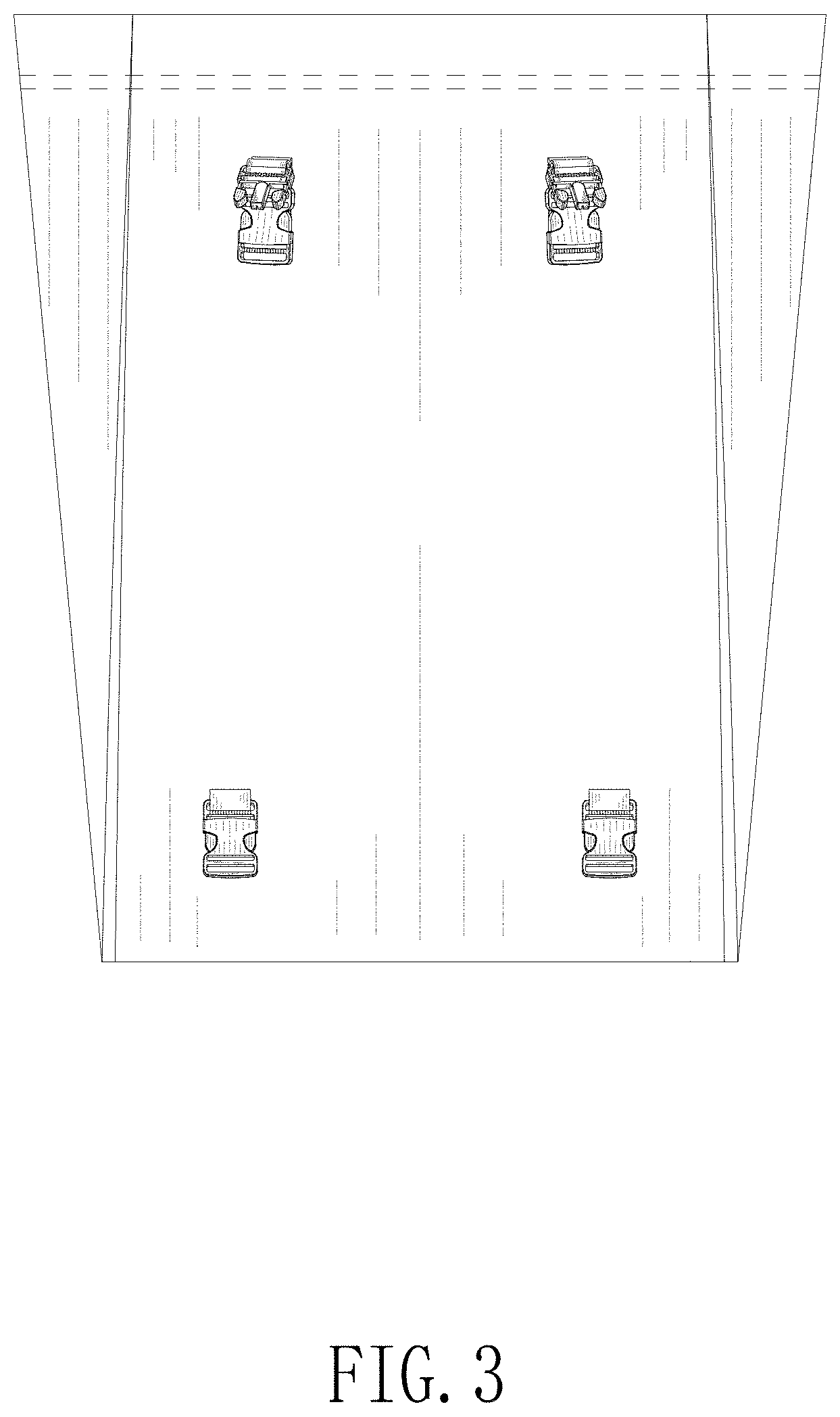 Patent USD1000285 Figure 3 – Garden waste bag
