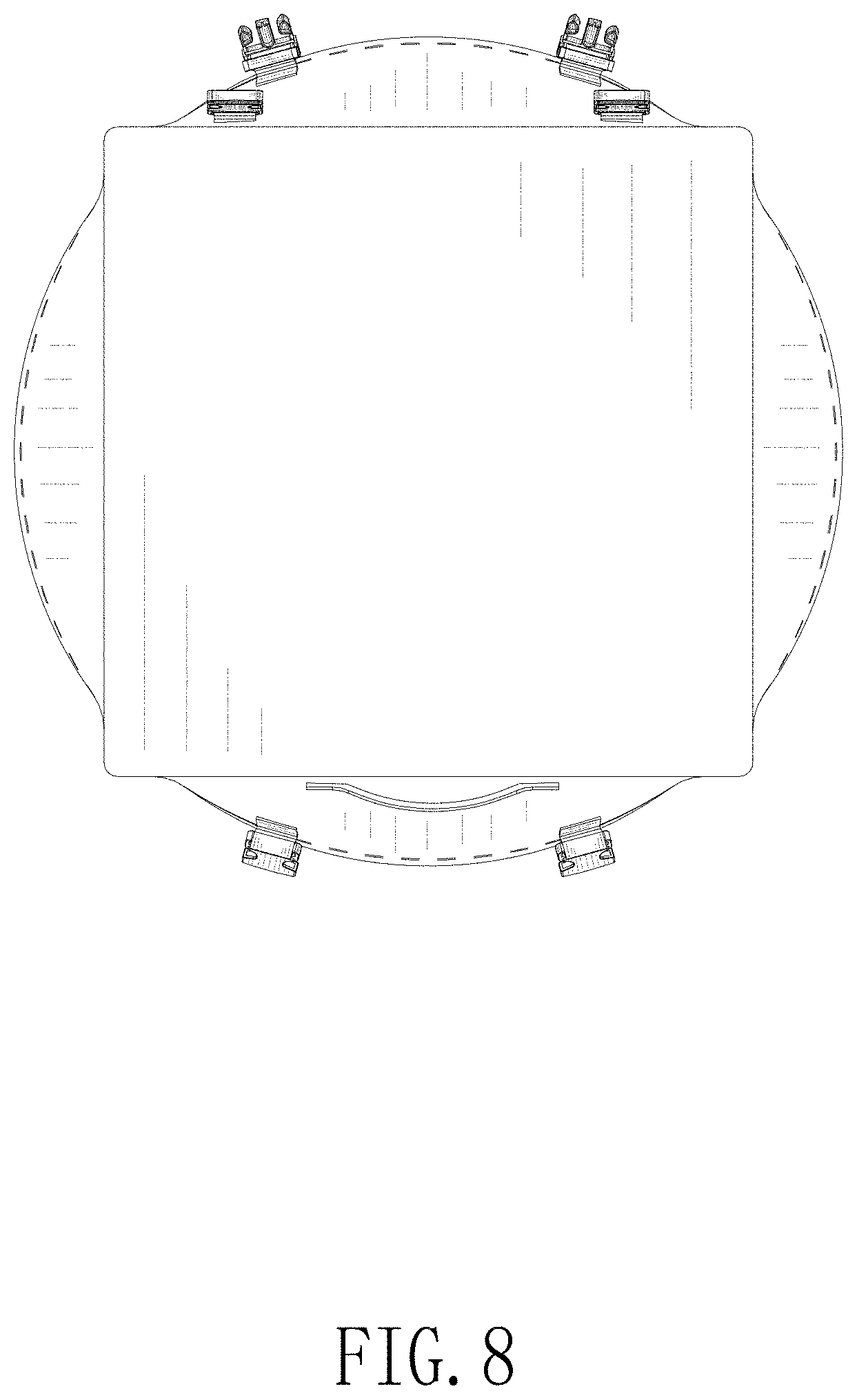 Patent USD1000285 Figure 8 – Garden waste bag