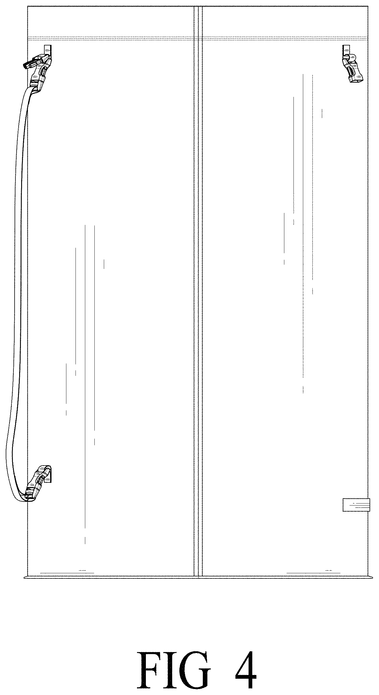 Patent USD1000286 Figure 4 – Garden waste bag