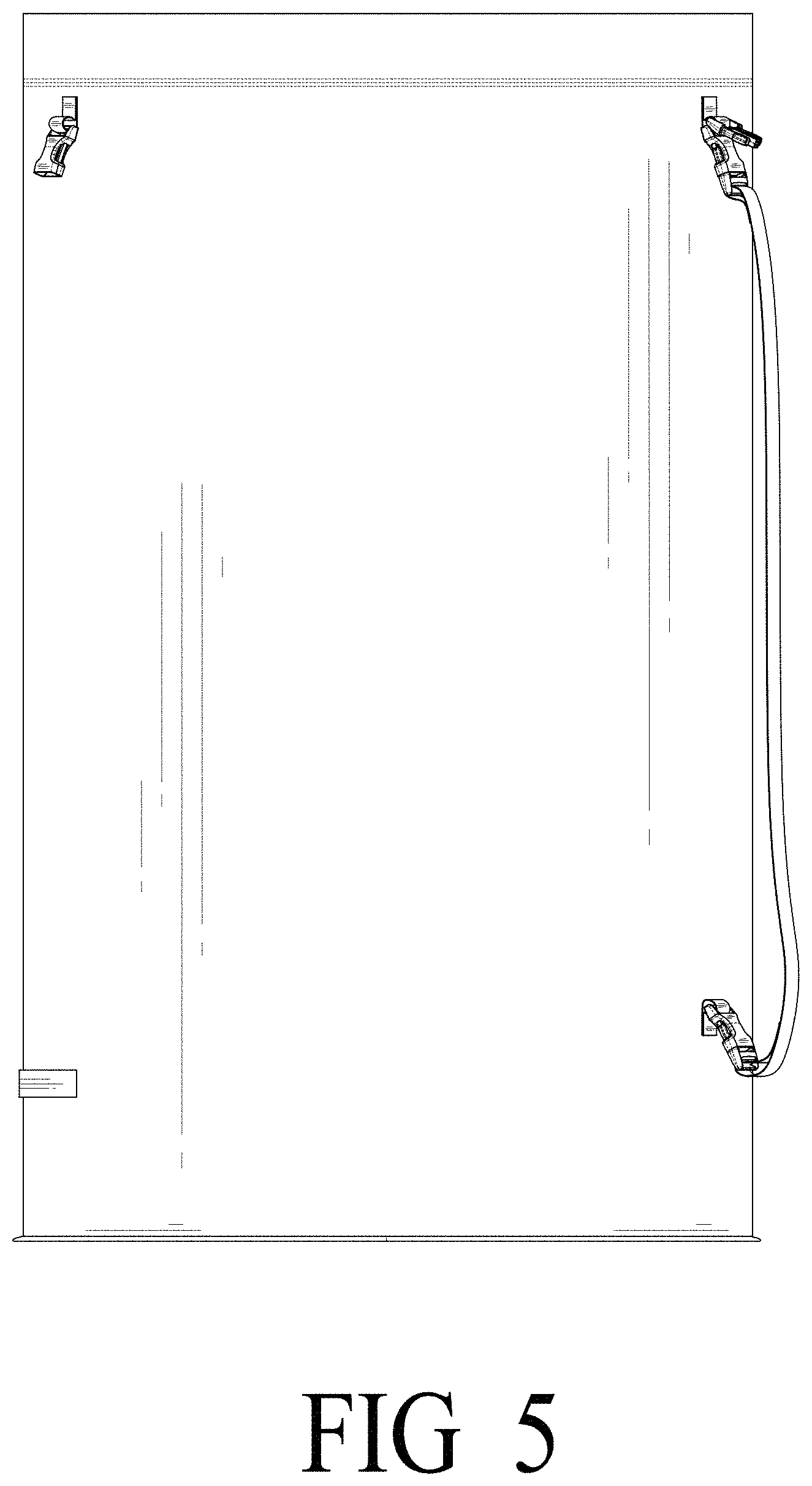 Patent USD1000286 Figure 5 – Garden waste bag