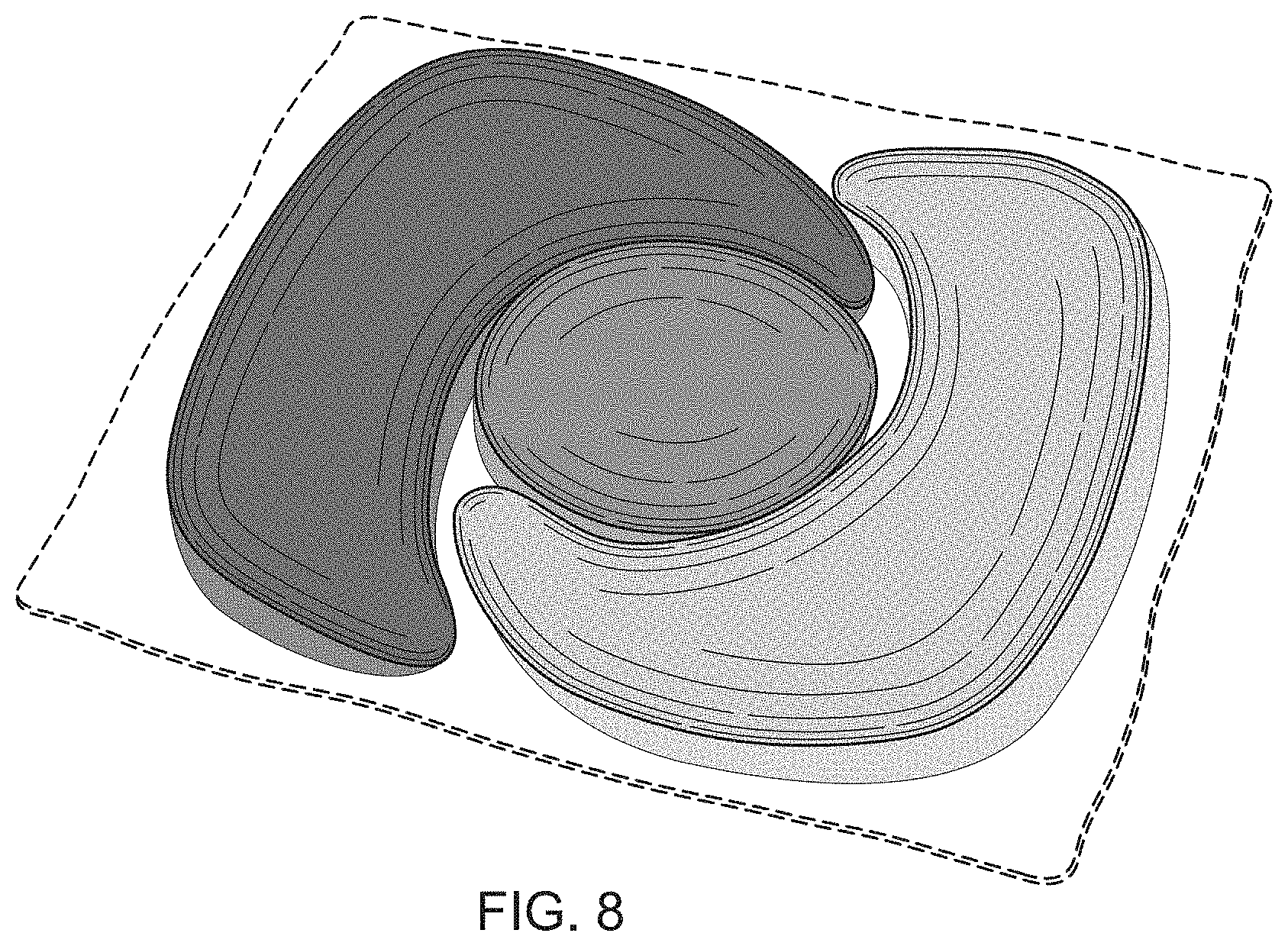 Patent USD1000287 Figure 8 – Multi-chamber pouch