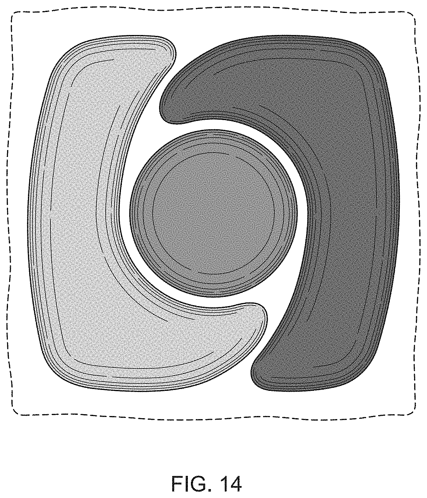 Patent USD1000287 Figure 14 – Multi-chamber pouch