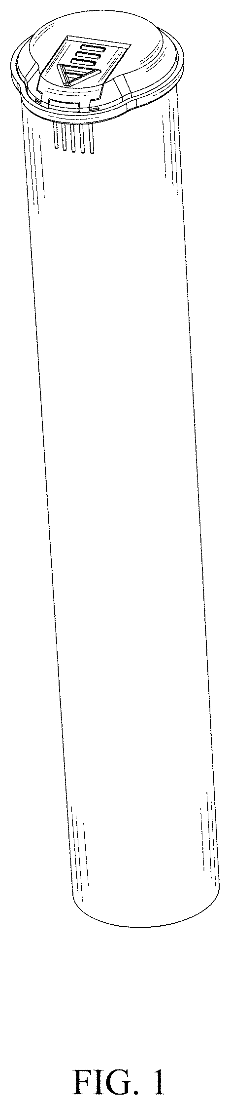 Patent USD1000288 Figure 1 – Squeeze tube