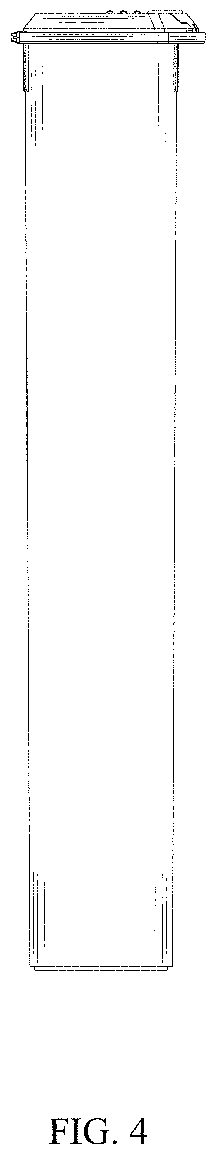Patent USD1000288 Figure 4 – Squeeze tube