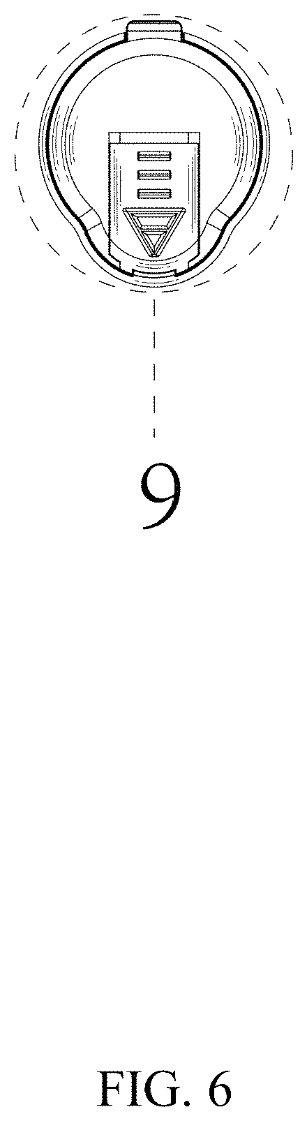 Patent USD1000288 Figure 6 – Squeeze tube