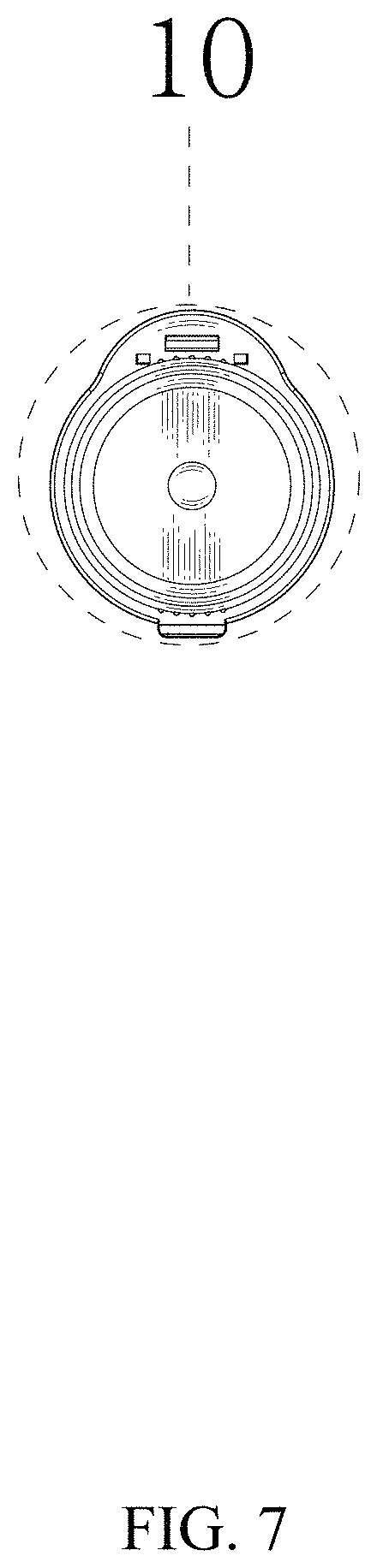 Patent USD1000288 Figure 7 – Squeeze tube