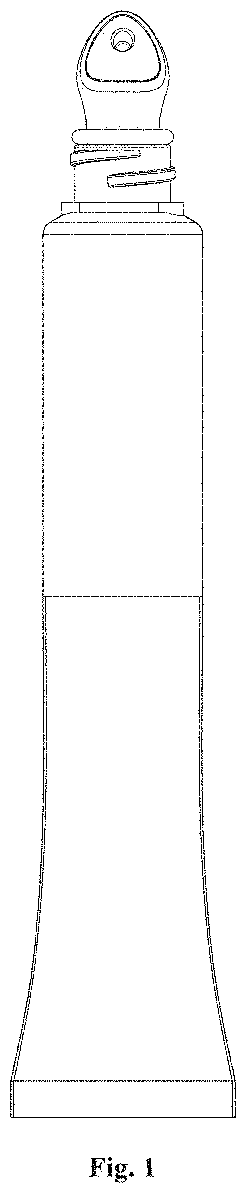 Patent USD1000289 Figure 1 – Cosmetic tube