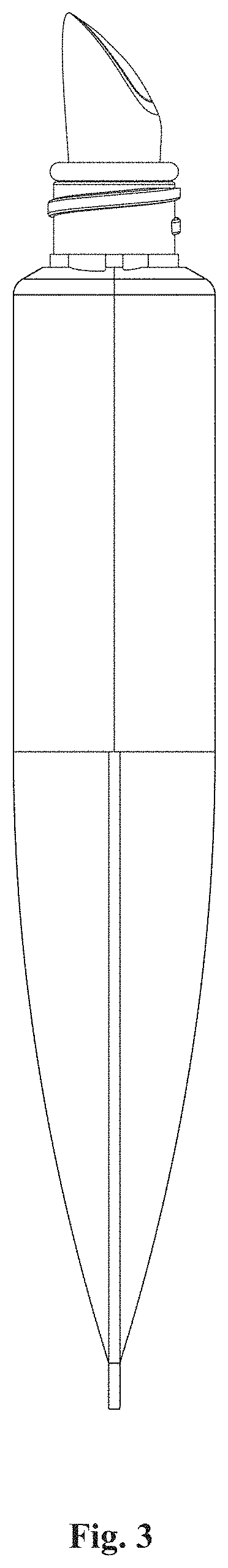 Patent USD1000289 Figure 3 – Cosmetic tube