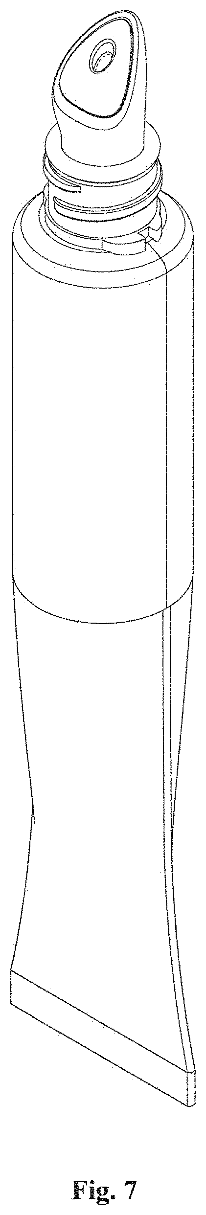 Patent USD1000289 Figure 7 – Cosmetic tube
