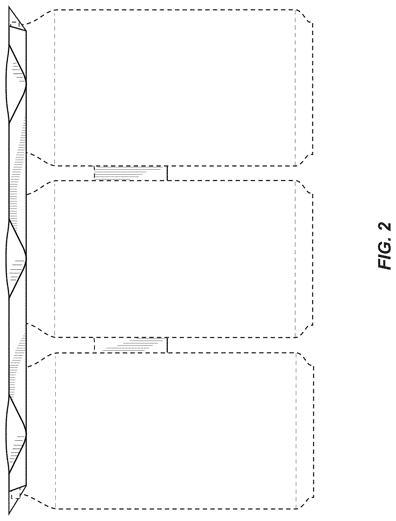 Patent USD1000290 Figure 2 – Carrier for containers
