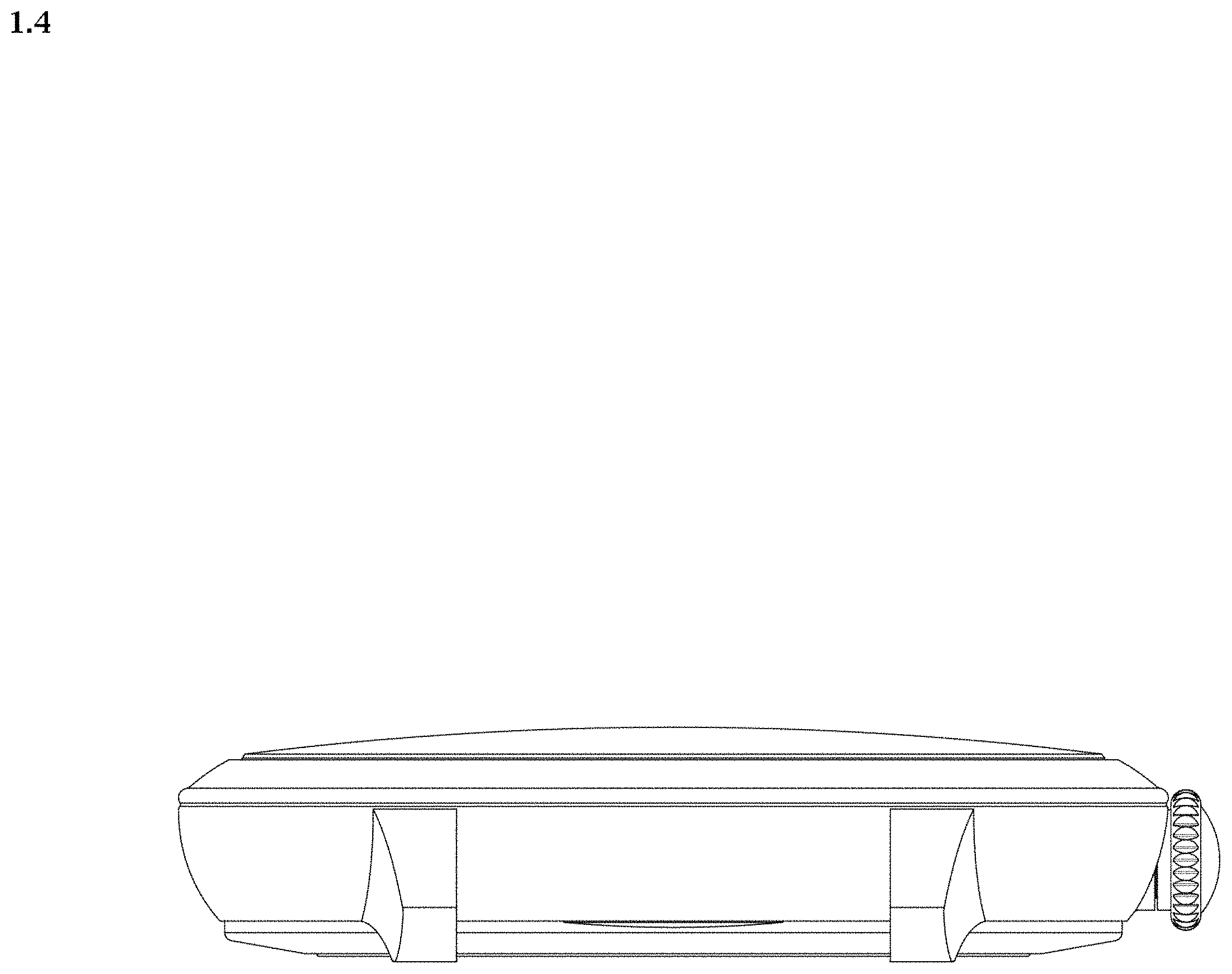 Patent USD1000293 Figure 4 – Watch case