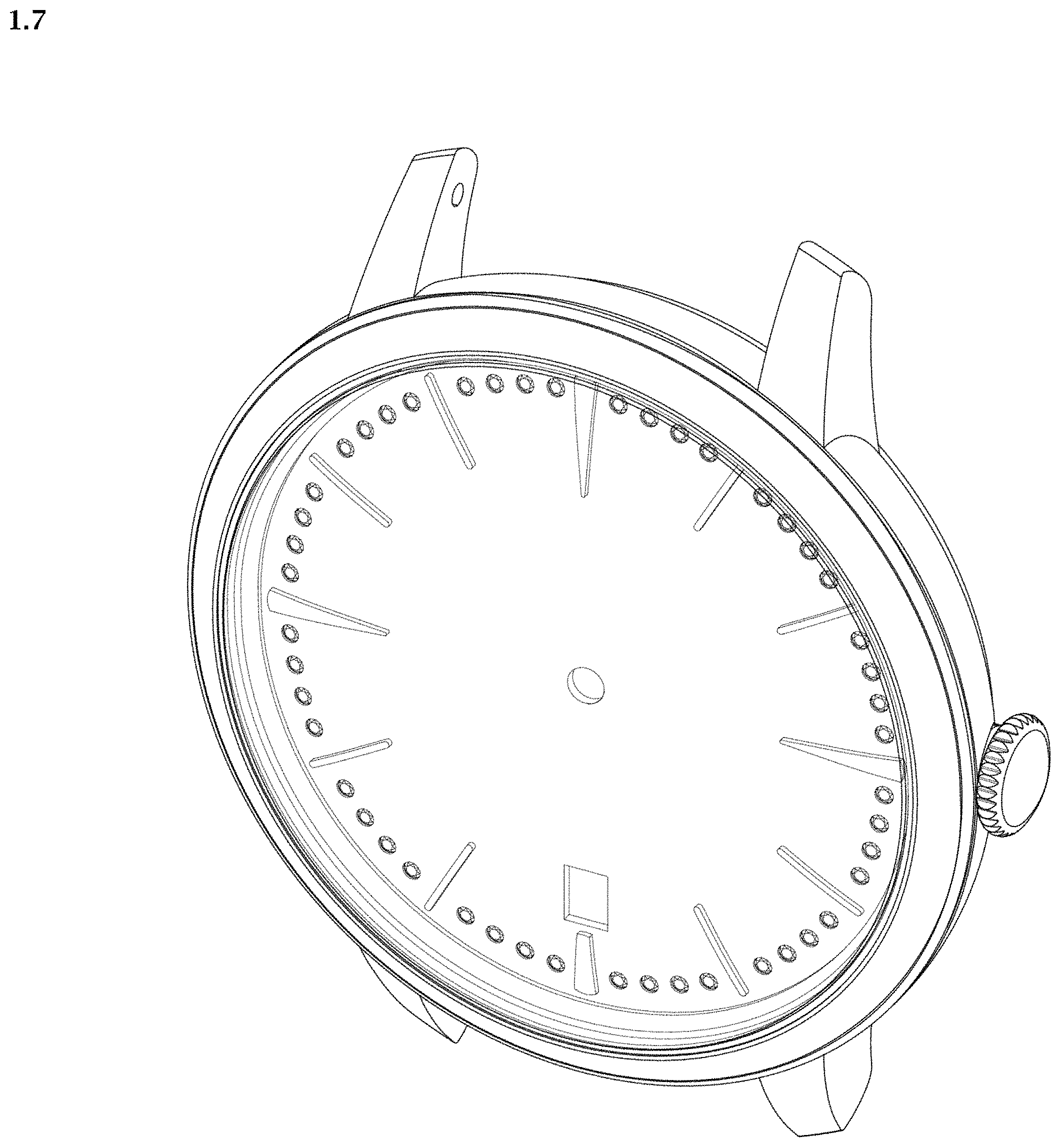 Patent USD1000293 Figure 7 – Watch case