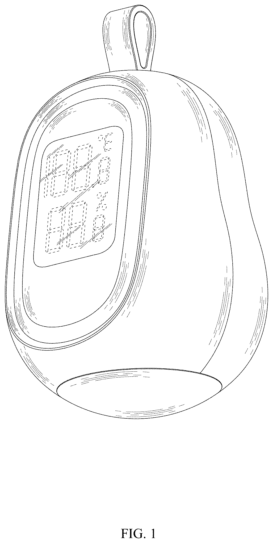 Patent USD1000295 Figure 1 – Tumbler hygrometer