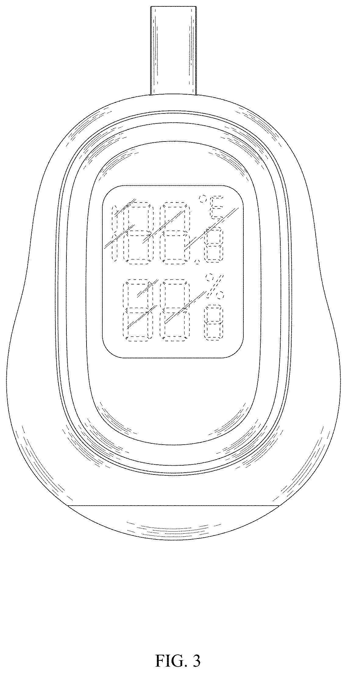 Patent USD1000295 Figure 3 – Tumbler hygrometer