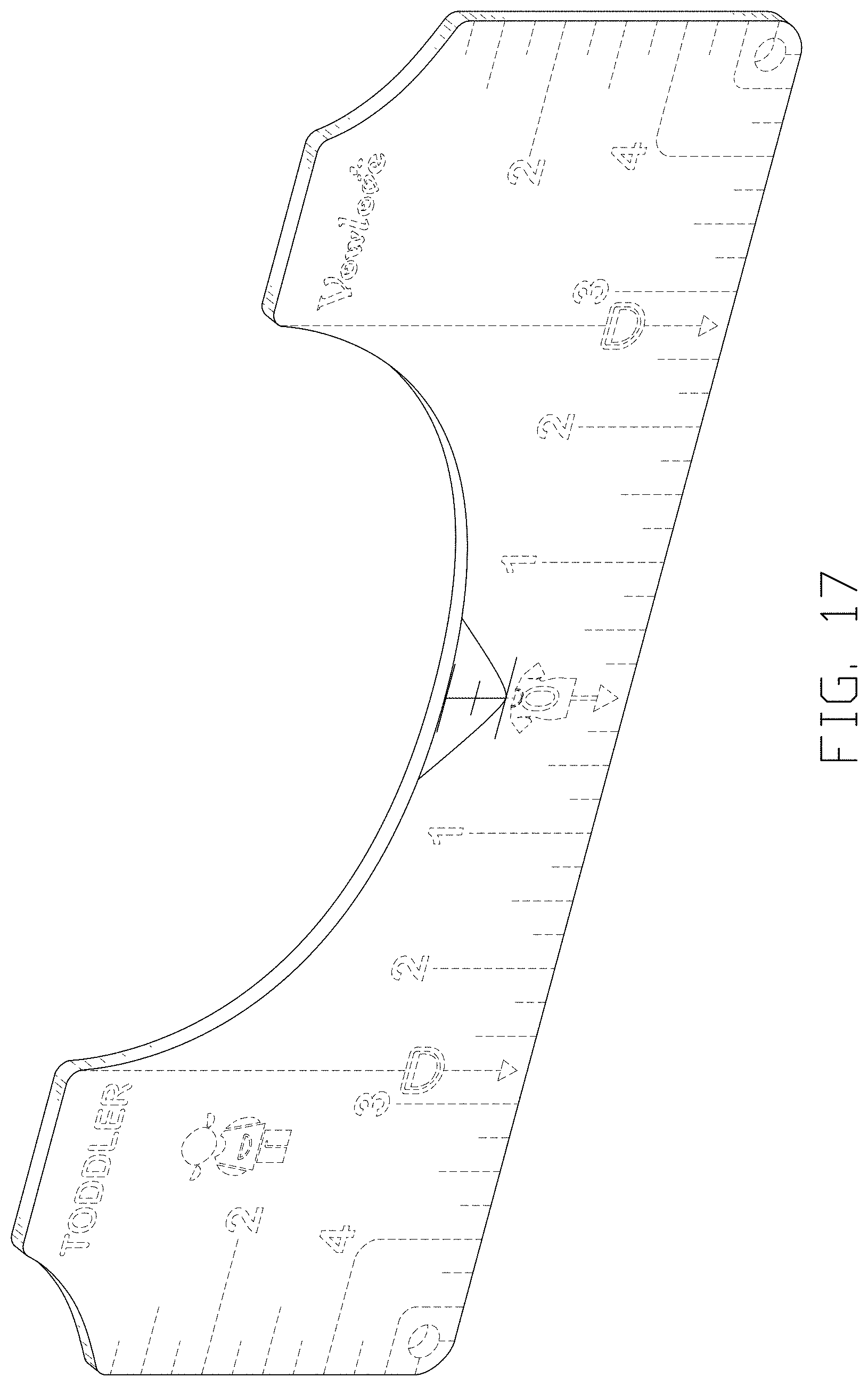 Patent USD1000296 Figure 17 – T-shirt ruler