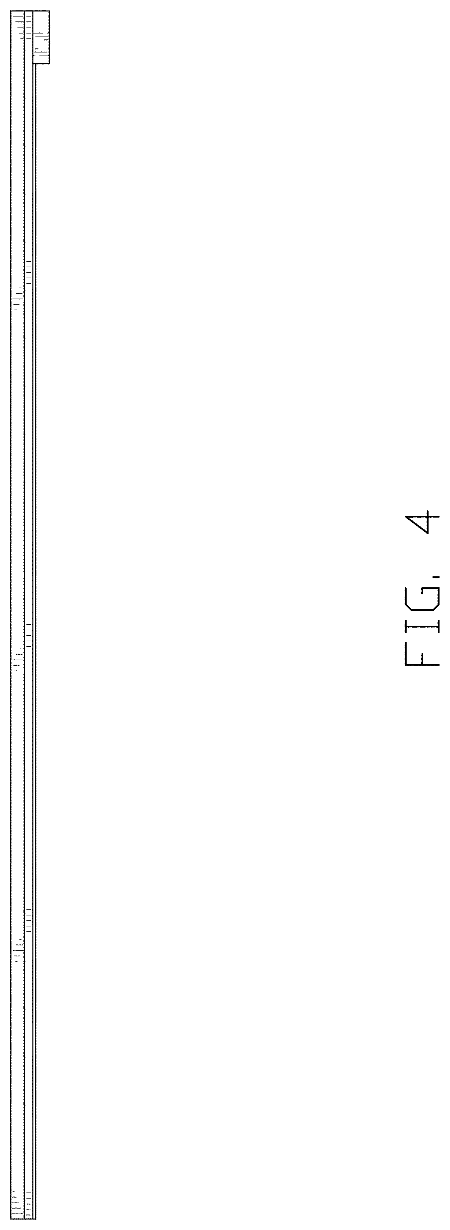 Patent USD1000301 Figure 4 – Hole marking ruler
