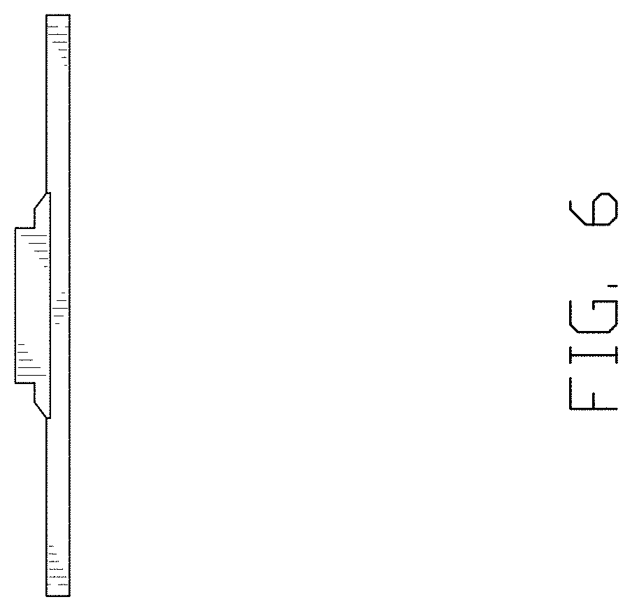 Patent USD1000301 Figure 6 – Hole marking ruler