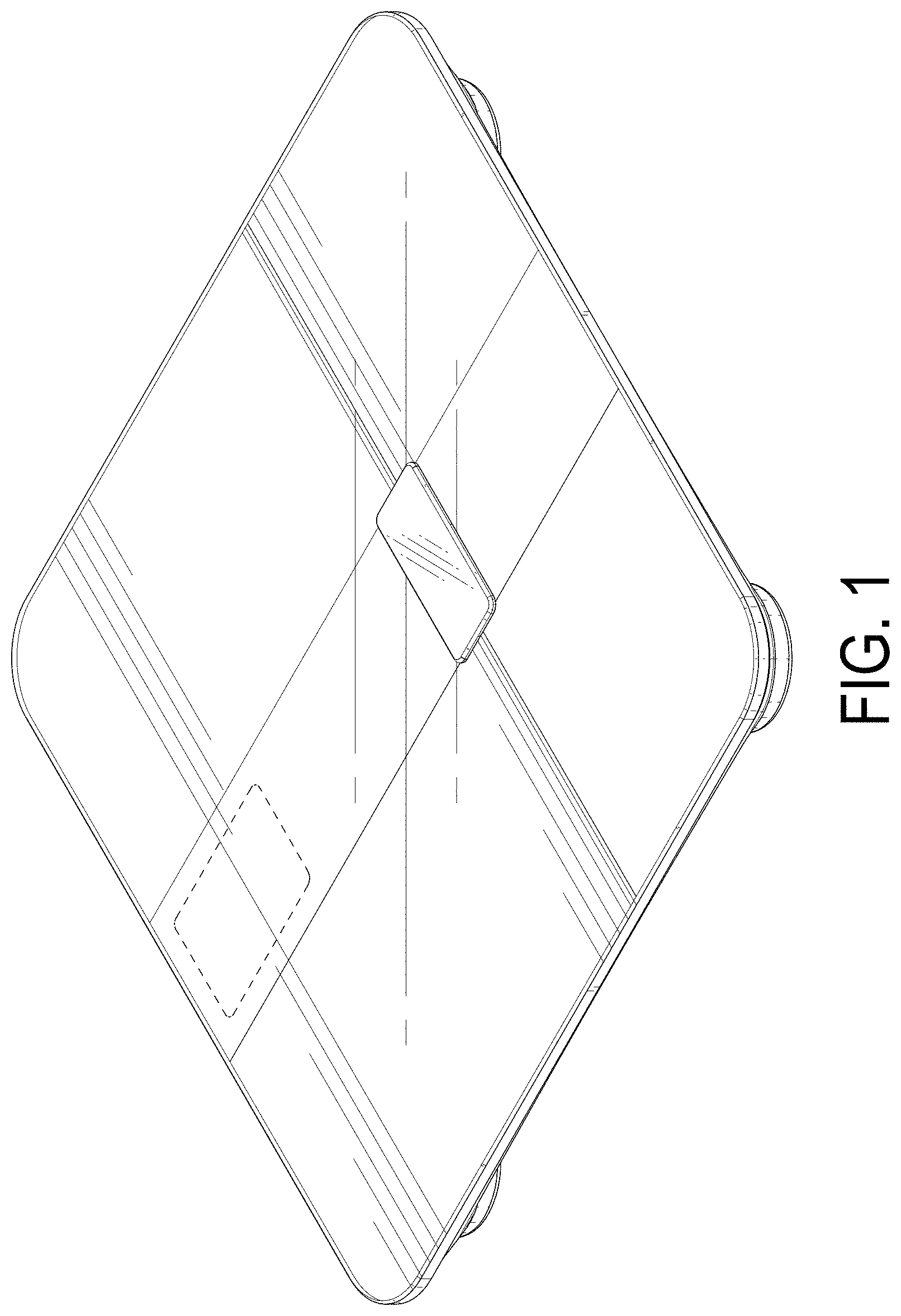 Patent USD1000303 Figure 1 – Body fat weight scale