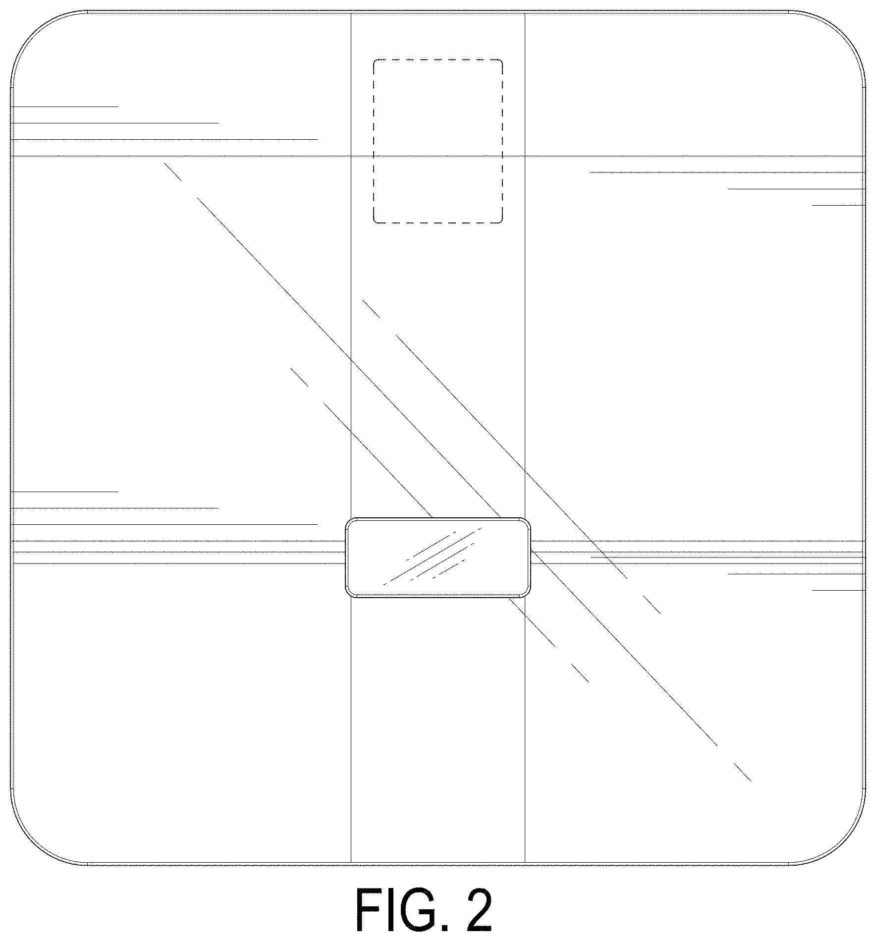 Patent USD1000303 Figure 2 – Body fat weight scale