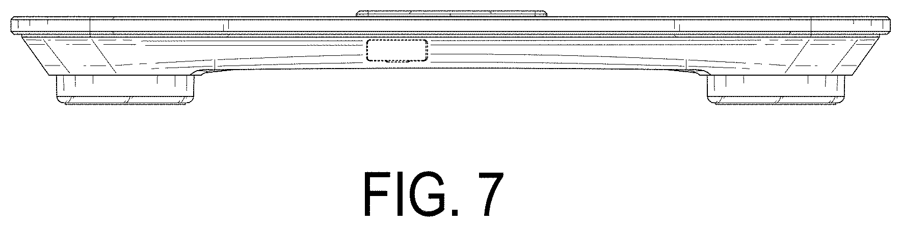 Patent USD1000303 Figure 7 – Body fat weight scale