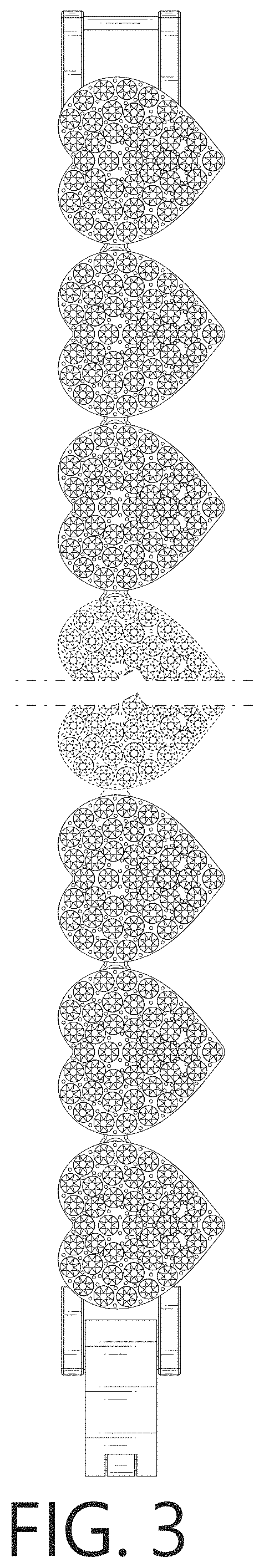Patent USD1000307 Figure 3 – Chain