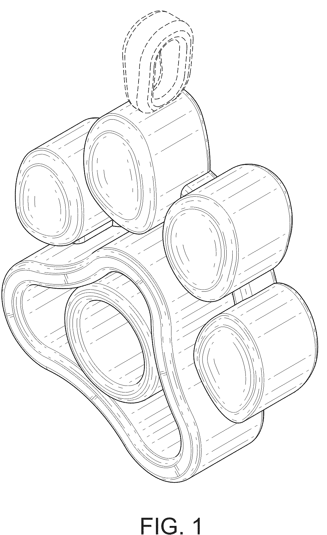 Patent USD1000309 Figure 1 – Jewelry pendant