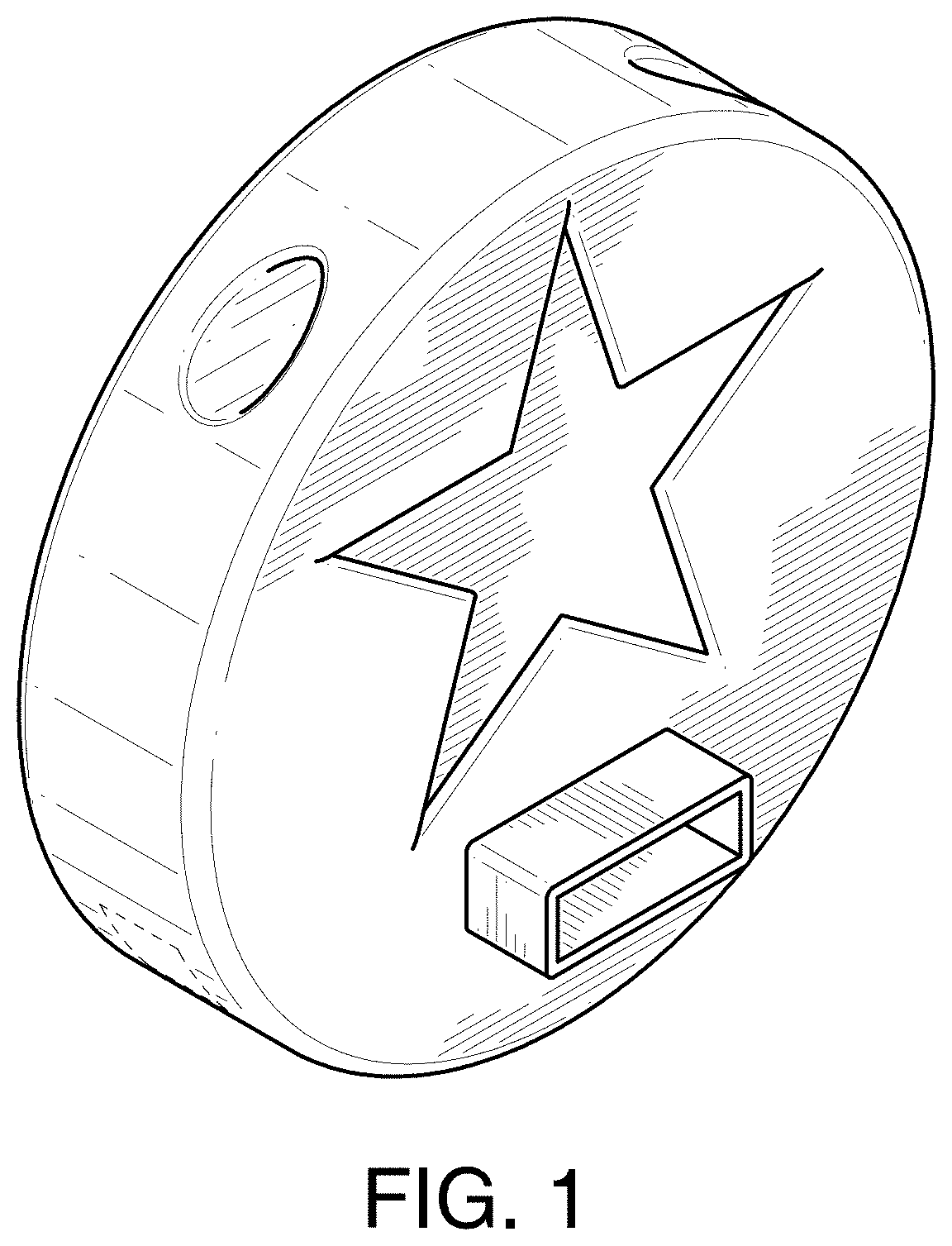 Patent USD1000310 — Medallion — Figure 1