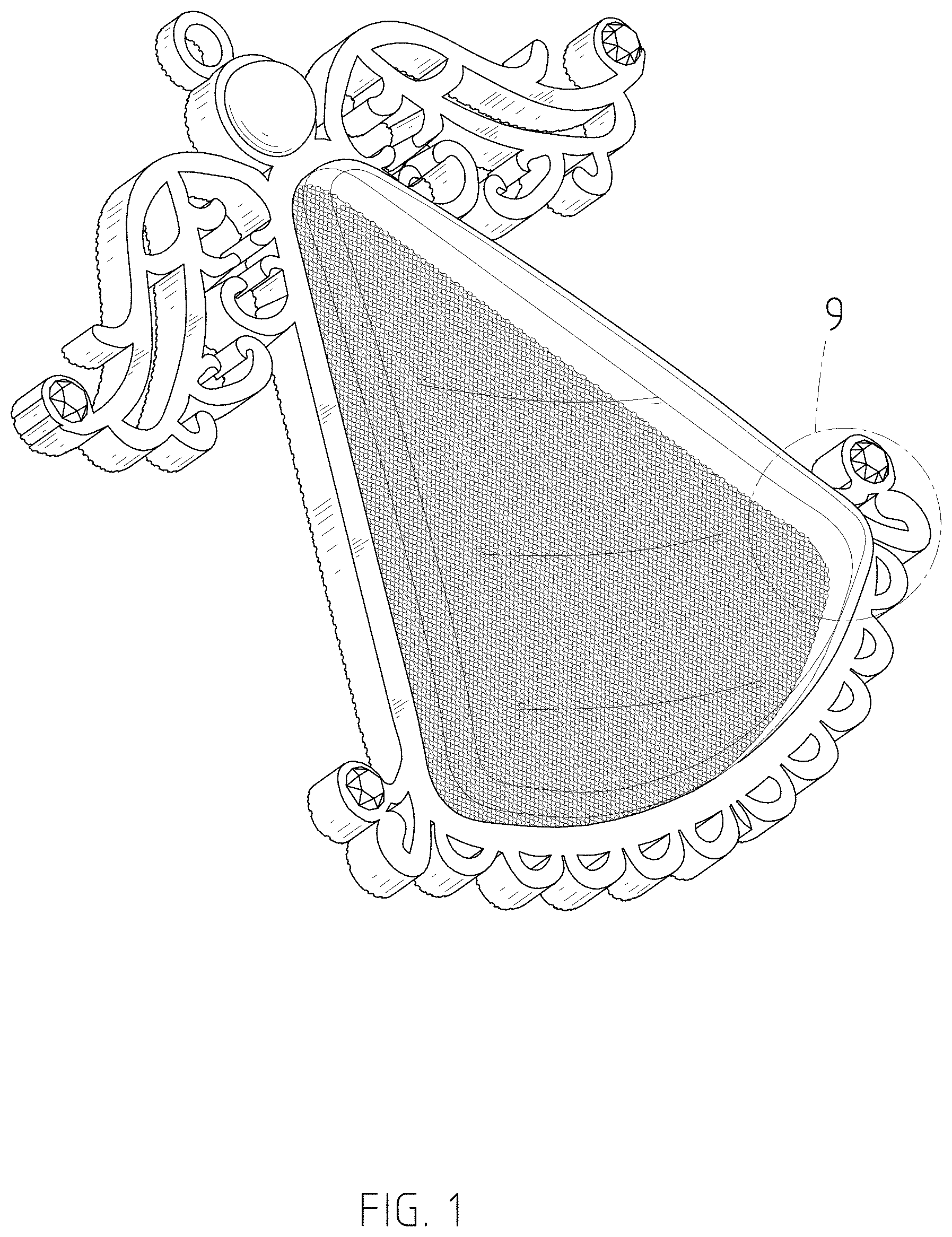 Patent USD1000311 — Christmas tree decoration — Figure 1