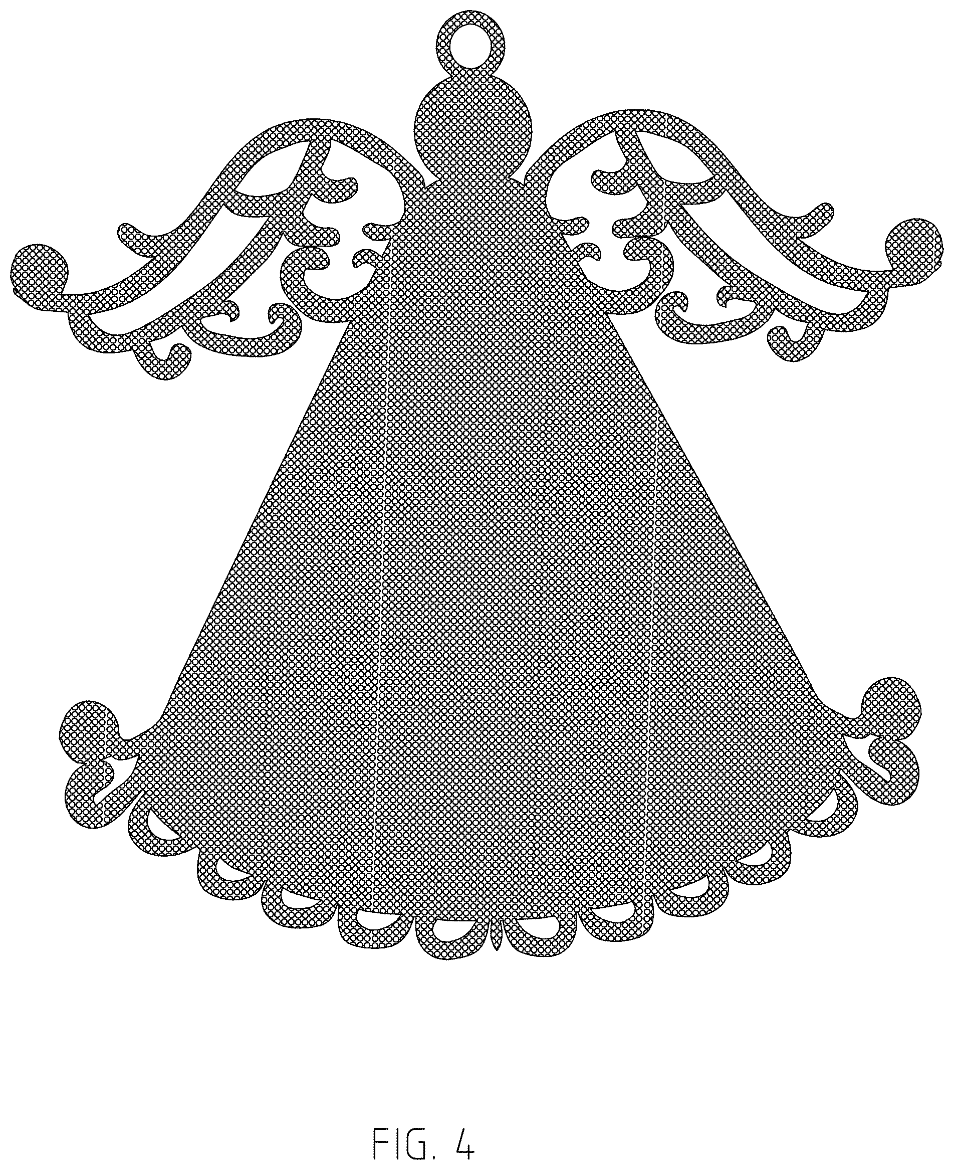 Patent USD1000311 Figure 4 – Christmas tree decoration