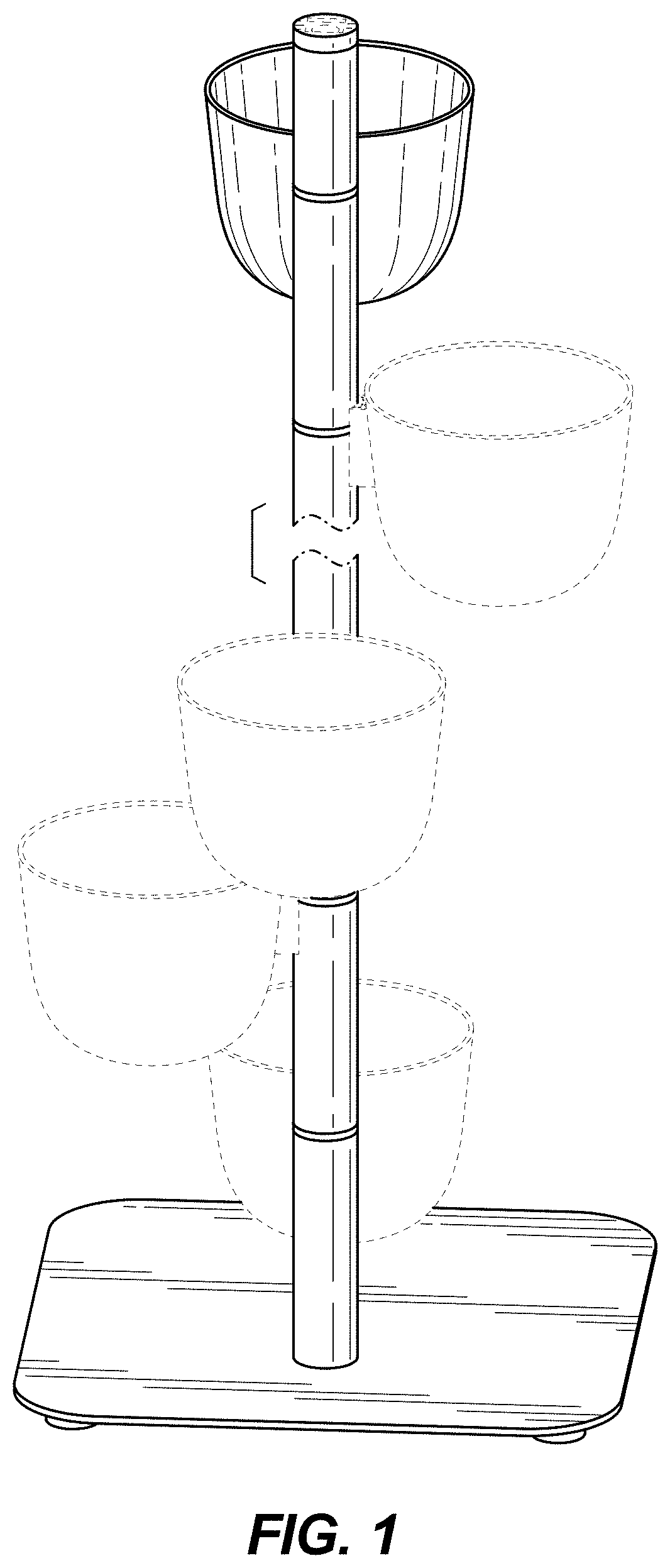 Patent USD1000312 Figure 1 – Planter