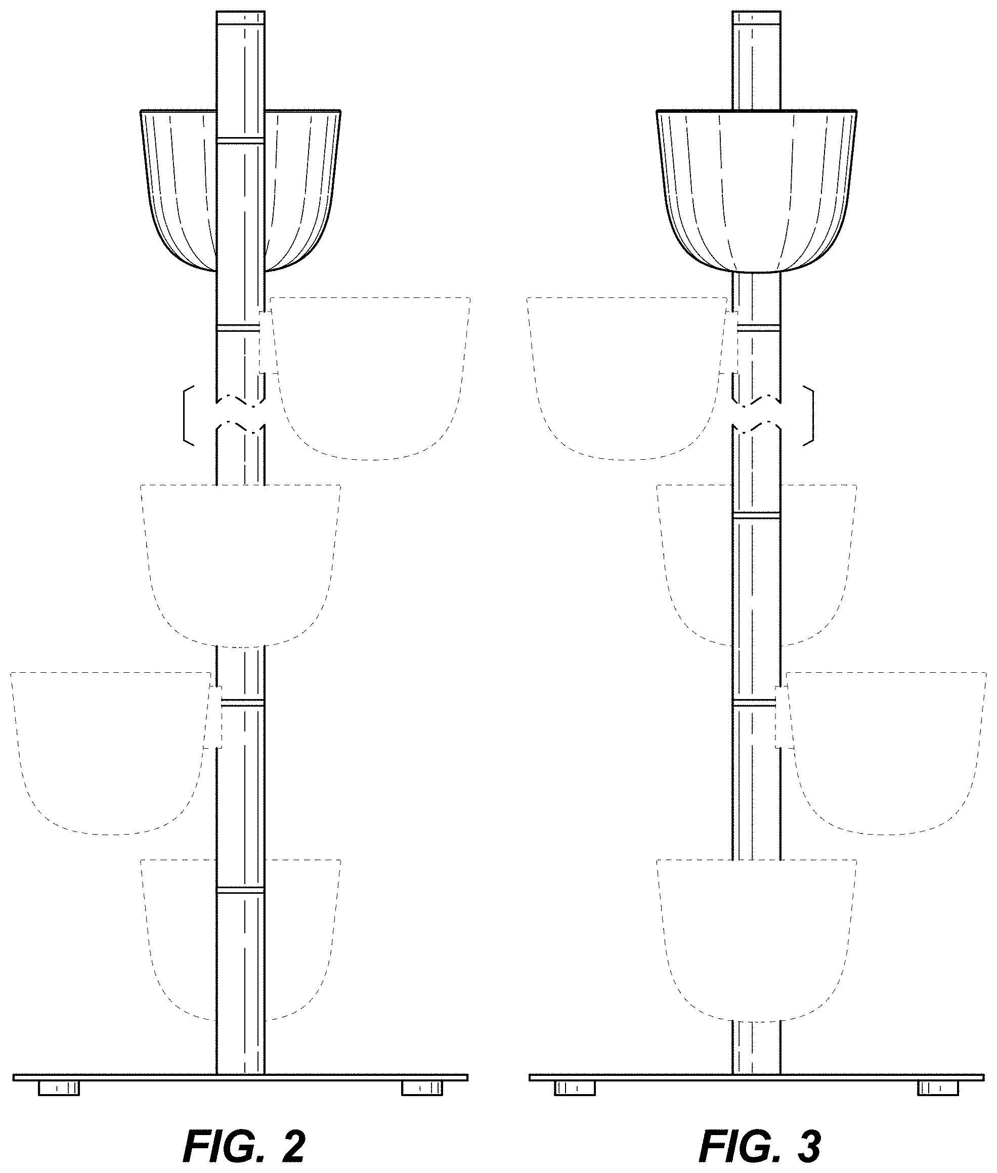 Patent USD1000312 Figure 2 – Planter