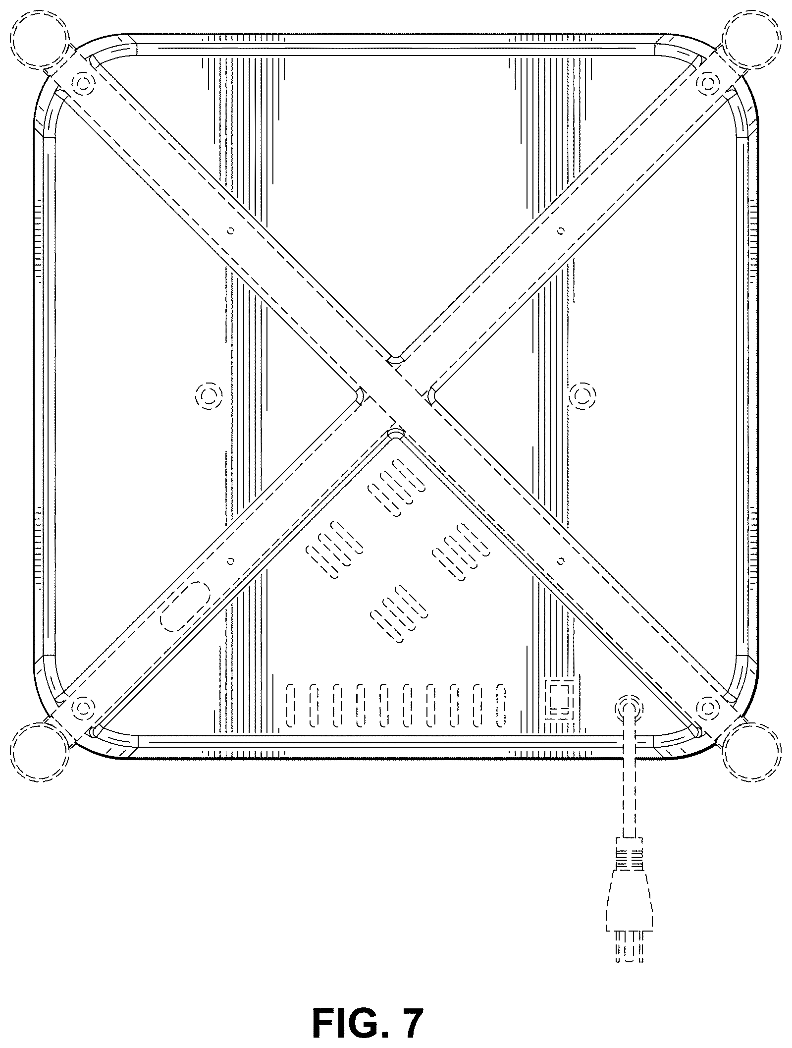 Patent USD1000313 Figure 7 – Hydroponic system