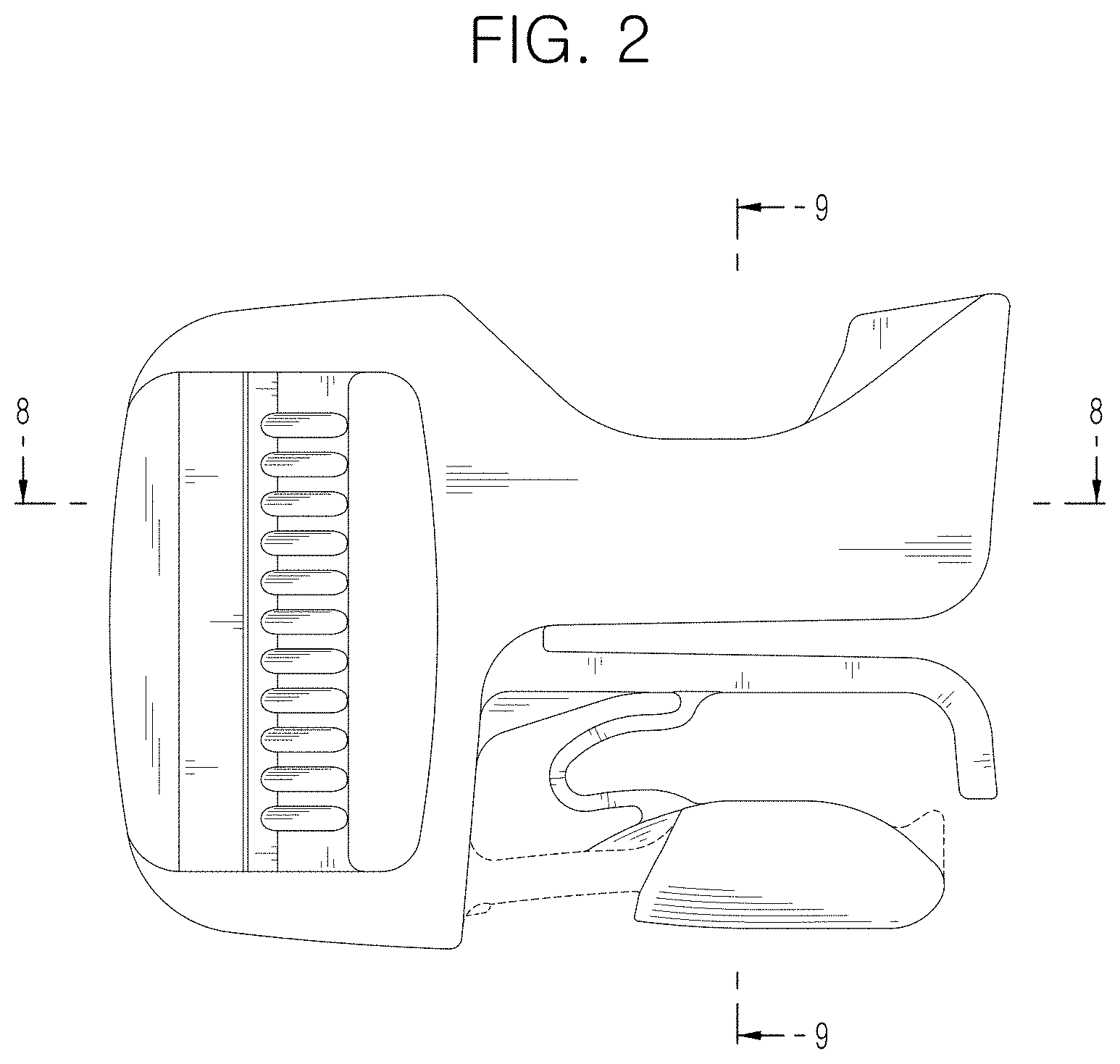Patent USD1000314 Figure 2 – Buckle member for bag