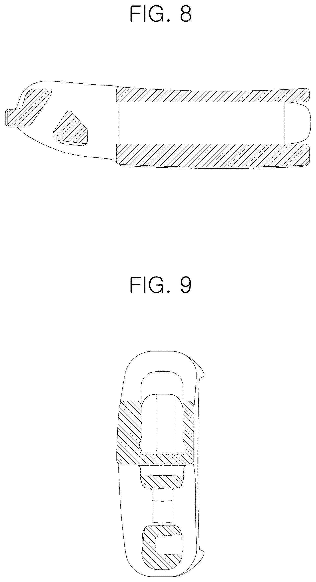 Patent USD1000314 Figure 6 – Buckle member for bag