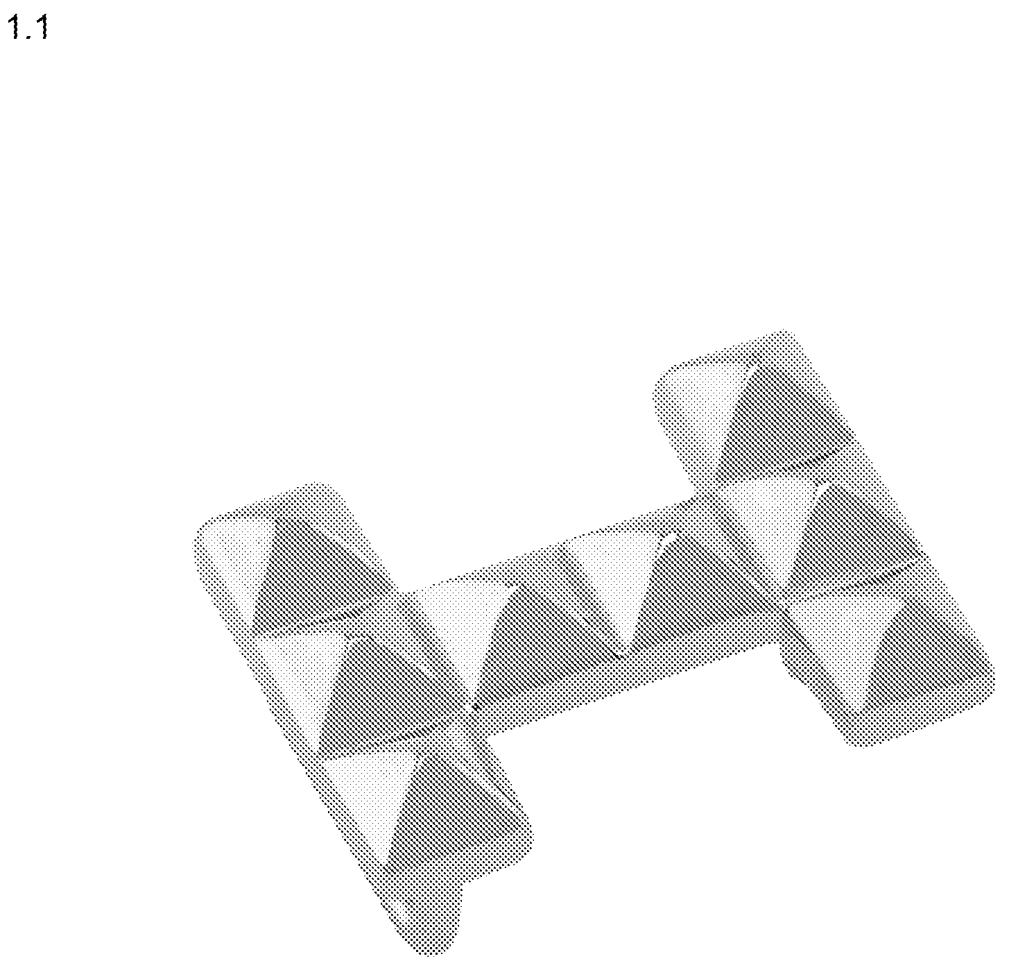 Patent USD1000315 — Belt buckle — Figure 1