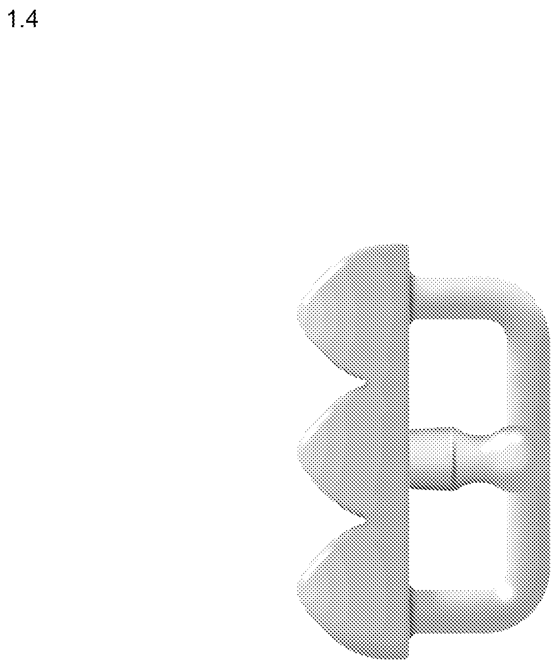 Patent USD1000315 Figure 4 – Belt buckle