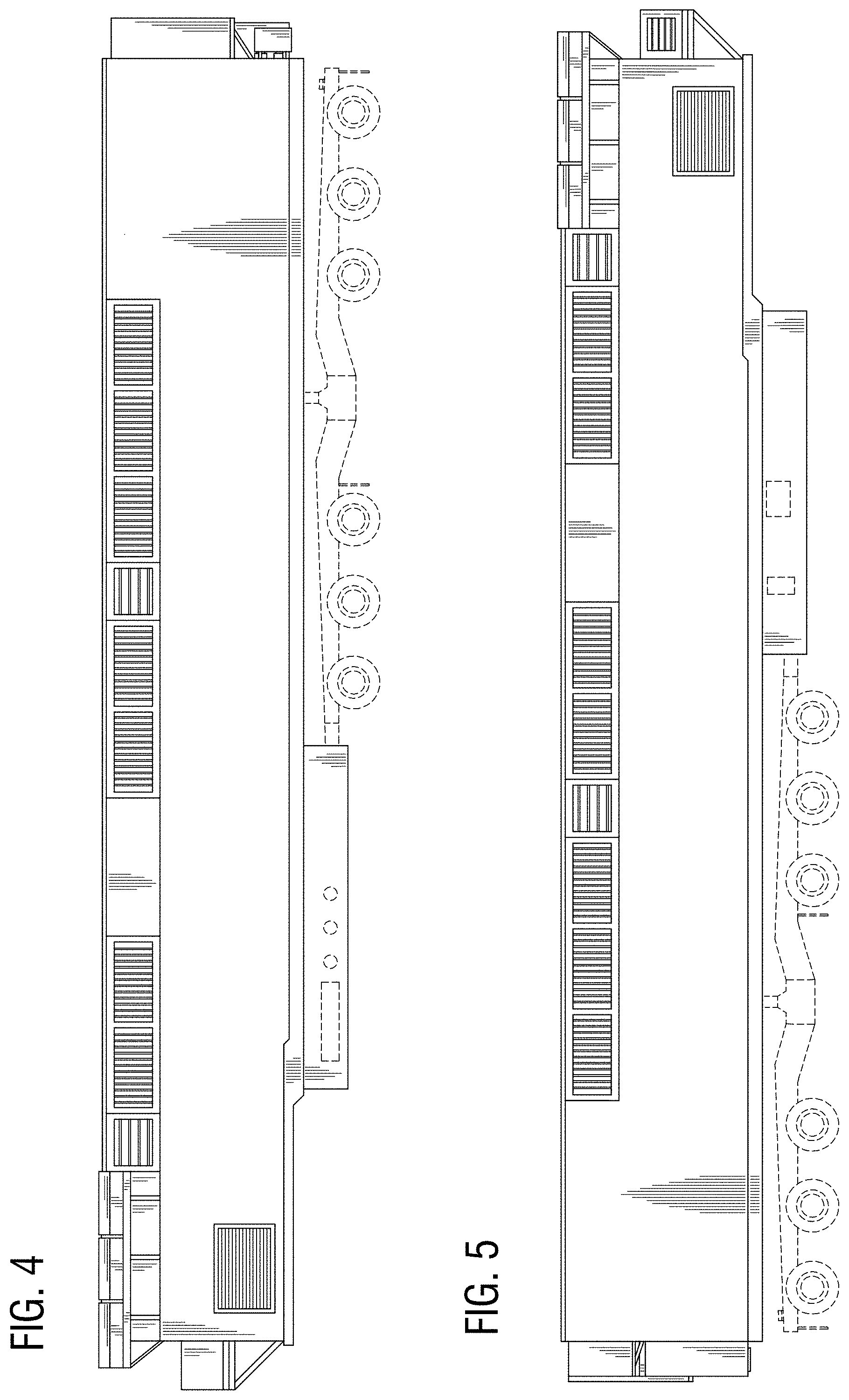 Patent USD1000320 Figure 3 – Trailer for mobile turbomachinery electric power generation