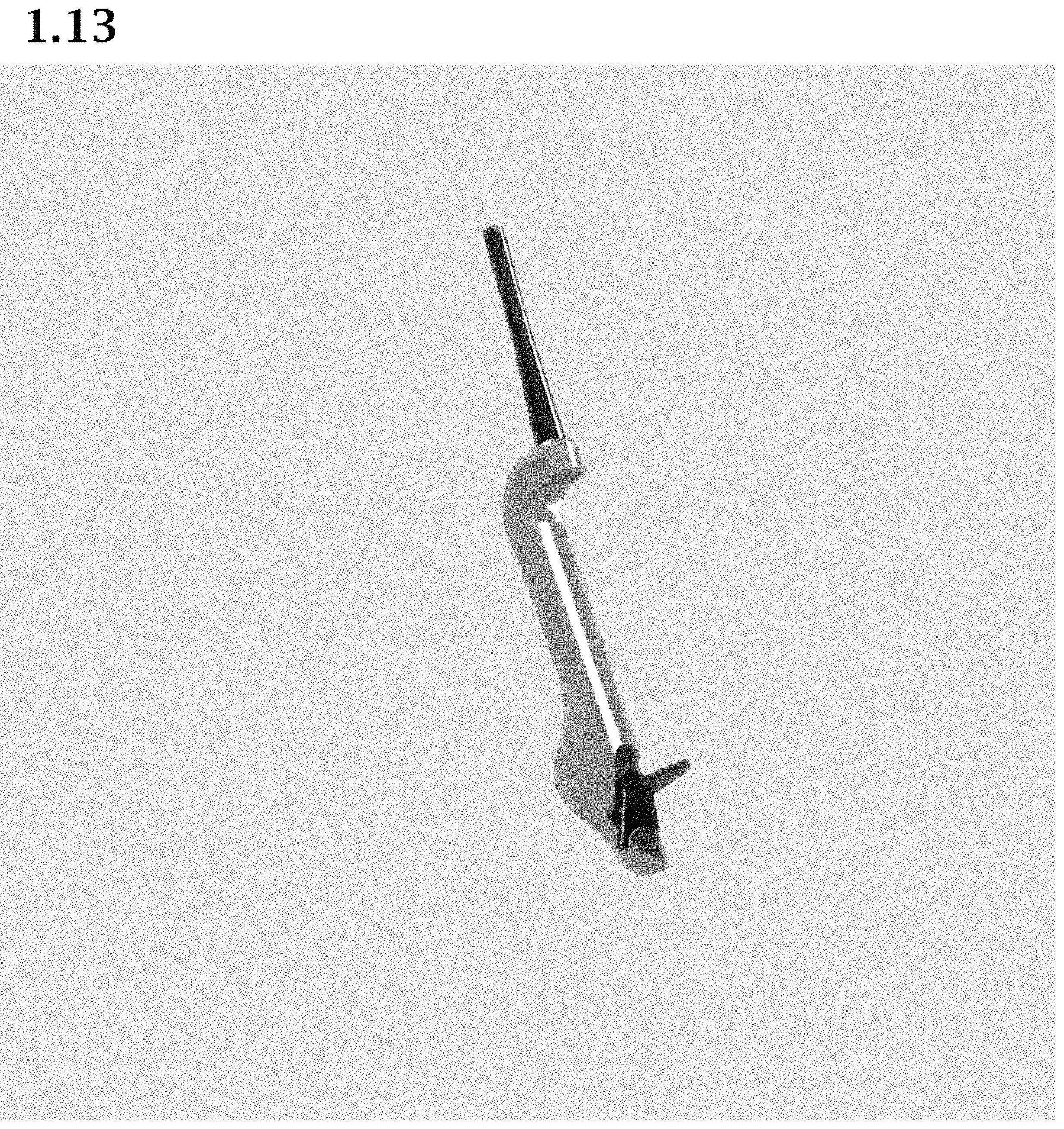 Patent USD1000321 Figure 13 – Bicycle or motorcycle fork