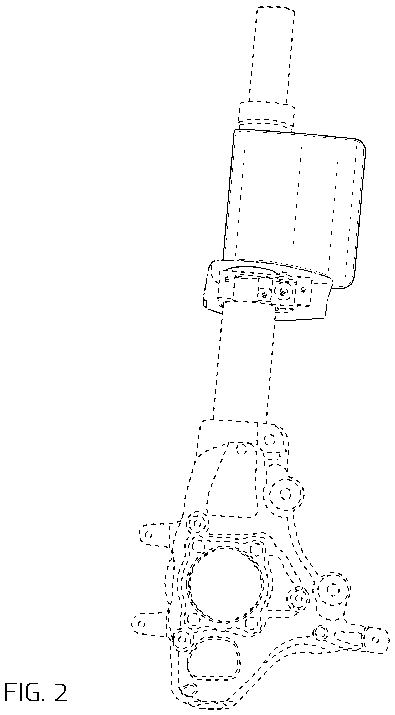 Patent USD1000322 Figure 2 – Vehicle suspension assembly