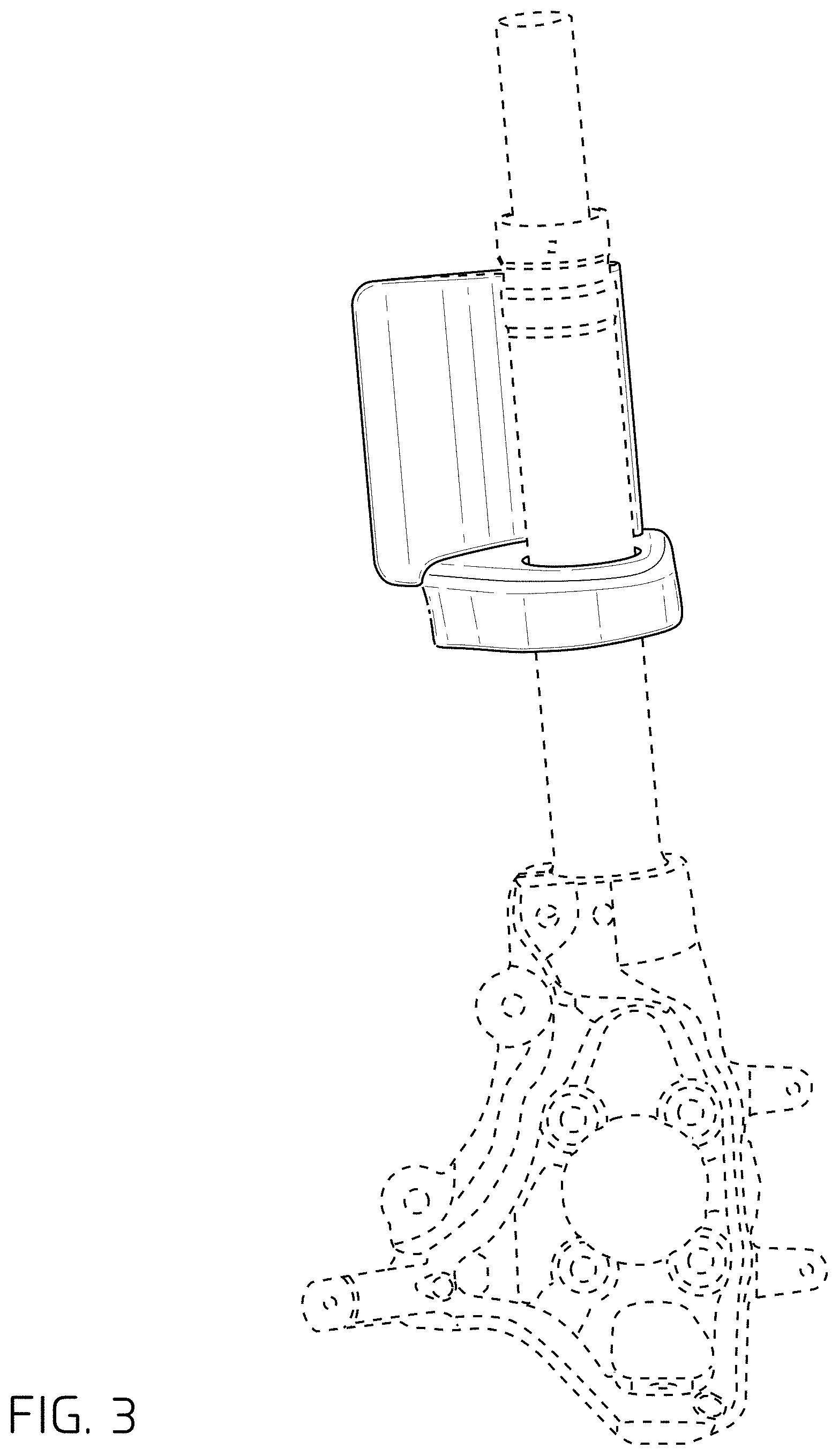 Patent USD1000322 Figure 3 – Vehicle suspension assembly