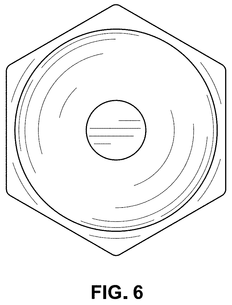 Patent USD1000323 Figure 4 – Hitch cover
